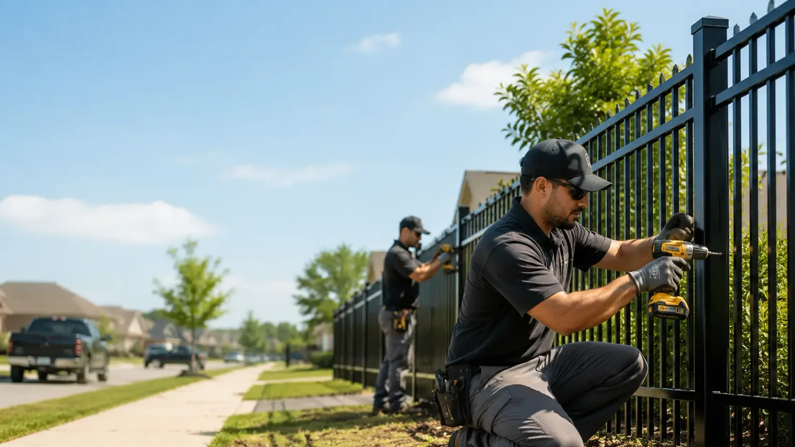Metal Fence Installation in Amherst Junction, WI